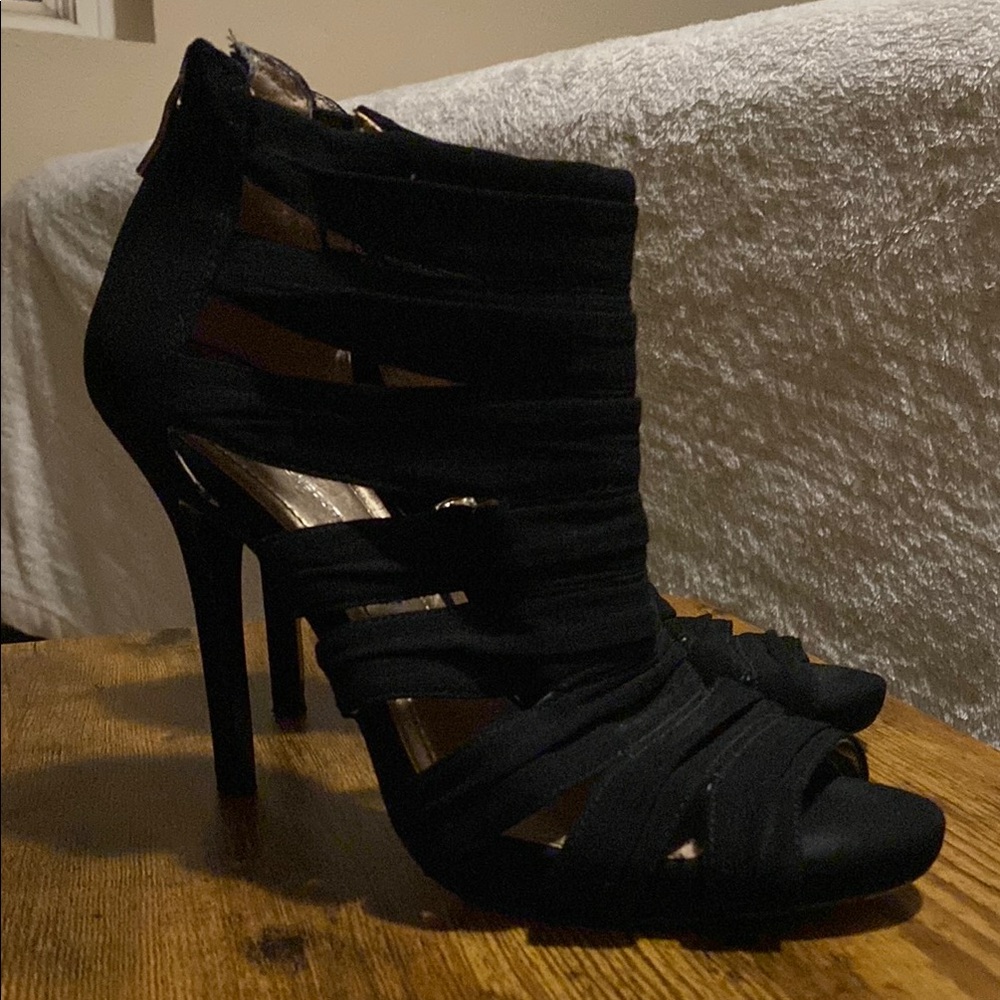 Elegant Black Women's Heels